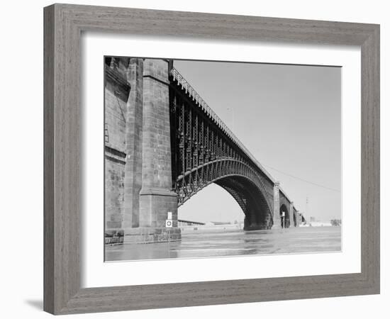 Eads Bridge-GE Kidder Smith-Framed Photographic Print