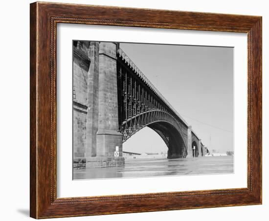 Eads Bridge-GE Kidder Smith-Framed Photographic Print