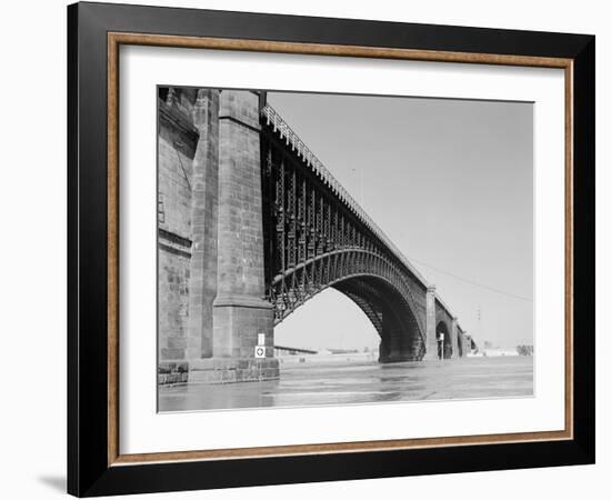 Eads Bridge-GE Kidder Smith-Framed Photographic Print