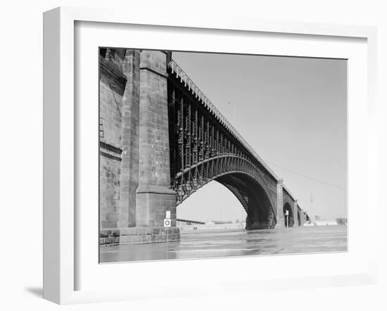 Eads Bridge-GE Kidder Smith-Framed Photographic Print