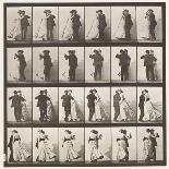 Dancing Woman, Plate 187 from 'Animal Locomotion', 1887 (B/W Photo)-Eadweard Muybridge-Giclee Print