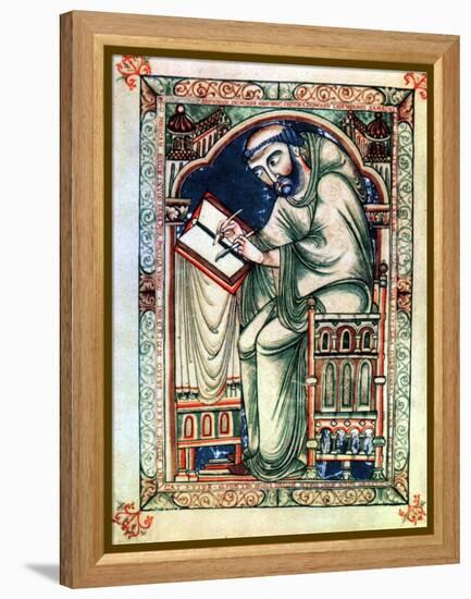 Eadwine the Scribe, C Mid 12th Century-null-Framed Premier Image Canvas