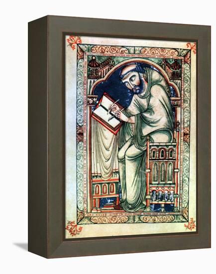 Eadwine the Scribe, C Mid 12th Century-null-Framed Premier Image Canvas