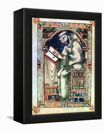 Eadwine the Scribe, C Mid 12th Century-null-Framed Premier Image Canvas