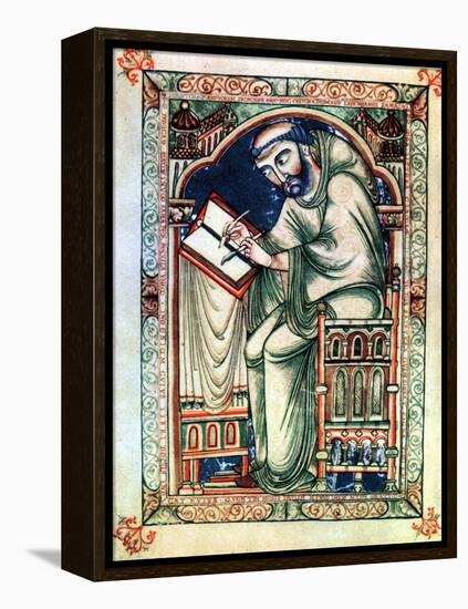 Eadwine the Scribe, C Mid 12th Century-null-Framed Premier Image Canvas