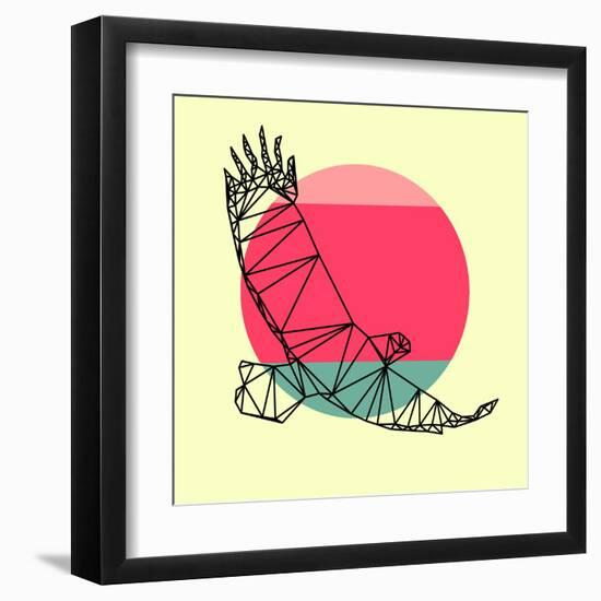 Eagle and Sunset-Lisa Kroll-Framed Art Print