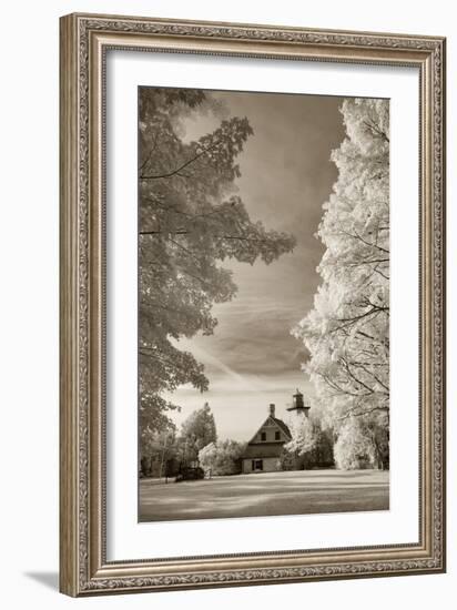 Eagle Bluff Lighthouse #2, Door County, Wisconsin '12-Monte Nagler-Framed Photographic Print