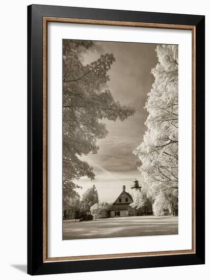 Eagle Bluff Lighthouse #2, Door County, Wisconsin '12-Monte Nagler-Framed Photographic Print