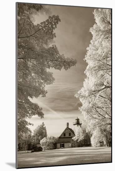 Eagle Bluff Lighthouse #2, Door County, Wisconsin '12-Monte Nagler-Mounted Photographic Print