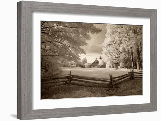 Eagle Bluff Lighthouse, Door County, Wisconsin '12-Monte Nagler-Framed Photographic Print