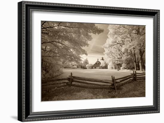 Eagle Bluff Lighthouse, Door County, Wisconsin '12-Monte Nagler-Framed Photographic Print