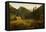 Eagle Cliff, Franconia Notch, New Hampshire, 1858-Jasper Francis Cropsey-Framed Premier Image Canvas