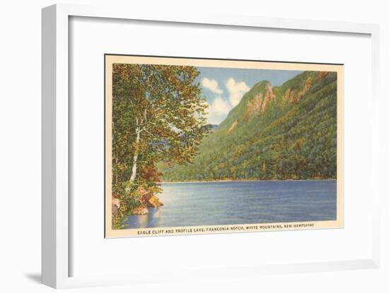 Eagle Cliff, Profile Lake, New Hampshire-null-Framed Art Print