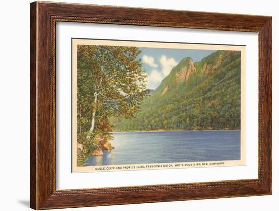 Eagle Cliff, Profile Lake, New Hampshire-null-Framed Art Print