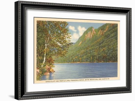 Eagle Cliff, Profile Lake, New Hampshire-null-Framed Art Print