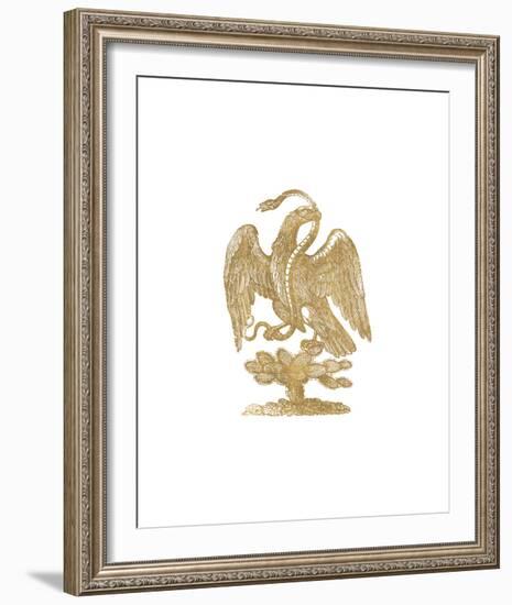 Eagle Emblem-Jose Guadalupe Posada-Framed Premium Giclee Print