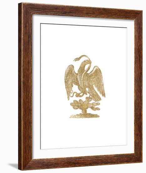 Eagle Emblem-Jose Guadalupe Posada-Framed Premium Giclee Print