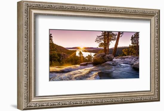 Eagle Falls Emerald Lake Tahoe-null-Framed Premium Giclee Print