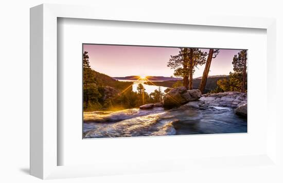 Eagle Falls Emerald Lake Tahoe-null-Framed Premium Giclee Print