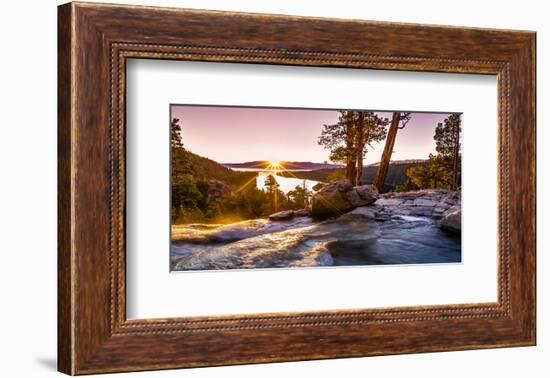 Eagle Falls Emerald Lake Tahoe-null-Framed Art Print