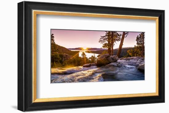 Eagle Falls Emerald Lake Tahoe-null-Framed Art Print