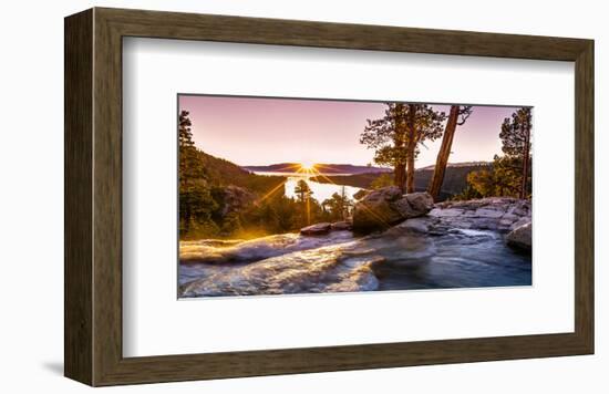 Eagle Falls Emerald Lake Tahoe-null-Framed Art Print