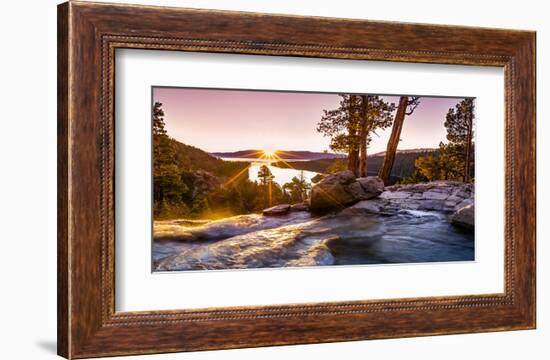 Eagle Falls Emerald Lake Tahoe-null-Framed Art Print