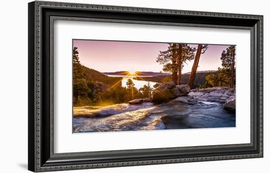 Eagle Falls Emerald Lake Tahoe-null-Framed Art Print