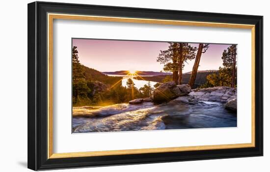 Eagle Falls Emerald Lake Tahoe-null-Framed Art Print