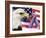 Eagle, Fireworks, Ribbon, and Flag-Bill Bachmann-Framed Photographic Print