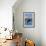 Eagle Fishing-Lantern Press-Framed Art Print displayed on a wall