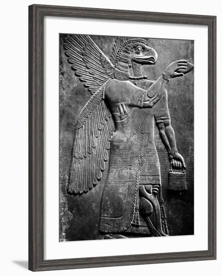 Eagle-Headed, Winged Assyrian God-null-Framed Photographic Print