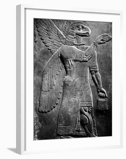 Eagle-Headed, Winged Assyrian God-null-Framed Photographic Print