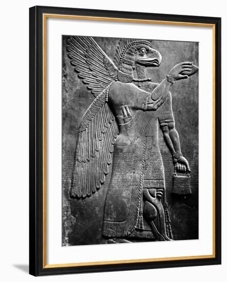 Eagle-Headed, Winged Assyrian God-null-Framed Photographic Print