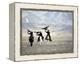 Eagle Hunters Dalai Khan, Takhuu Grandfather, Son Kook Kook, Golden Eagle Festival, Mongolia-Amos Nachoum-Framed Premier Image Canvas