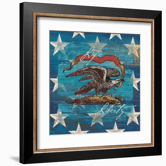 Eagle I Stars-Alan Hopfensperger-Framed Art Print