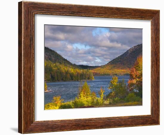 Eagle Lake, Acadia National Park, Mount Desert Island, Maine, New England, USA, North America-Alan Copson-Framed Photographic Print