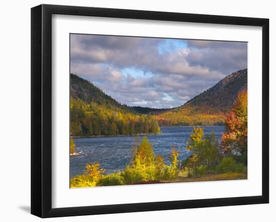 Eagle Lake, Acadia National Park, Mount Desert Island, Maine, New England, USA, North America-Alan Copson-Framed Photographic Print