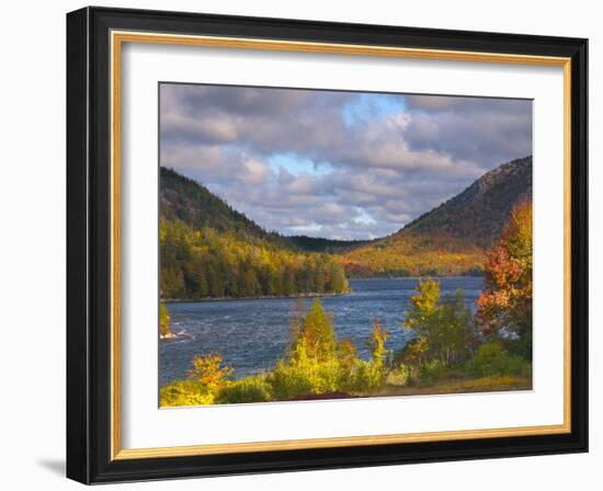 Eagle Lake, Acadia National Park, Mount Desert Island, Maine, New England, USA, North America-Alan Copson-Framed Photographic Print