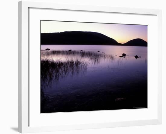 Eagle Lake, Cadillac and Pemetic Mountains, Maine, USA-Jerry & Marcy Monkman-Framed Photographic Print