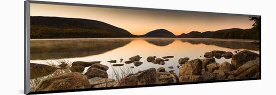 Eagle Lake Panorama-Michael Hudson-Mounted Giclee Print