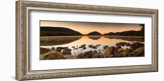 Eagle Lake Panorama-Michael Hudson-Framed Art Print
