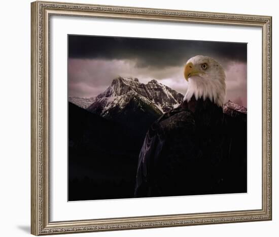 Eagle Mountain-Steve Hunziker-Framed Art Print