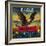 Eagle Orange Label - San Francisco, CA-Lantern Press-Framed Art Print