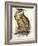 Eagle Owl, Bubo Maximus-Edward Lear-Framed Giclee Print