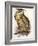 Eagle Owl, Bubo Maximus-Edward Lear-Framed Giclee Print