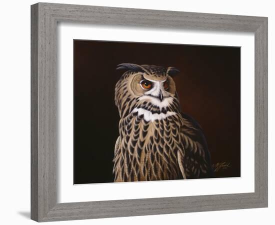 Eagle Owl-Wilhelm Goebel-Framed Giclee Print