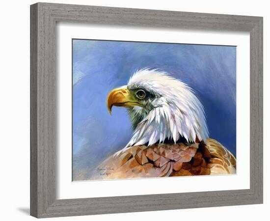 Eagle Portrait-Spencer Williams-Framed Giclee Print