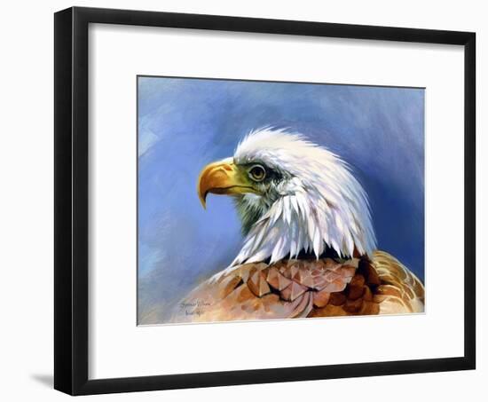 Eagle Portrait-Spencer Williams-Framed Giclee Print