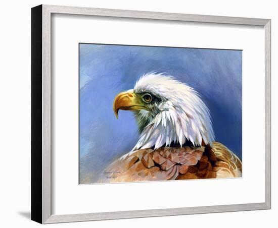Eagle Portrait-Spencer Williams-Framed Giclee Print